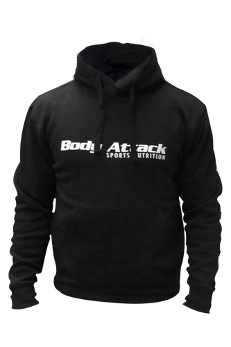 Body Attack Sports Nutrition Hoodie - black