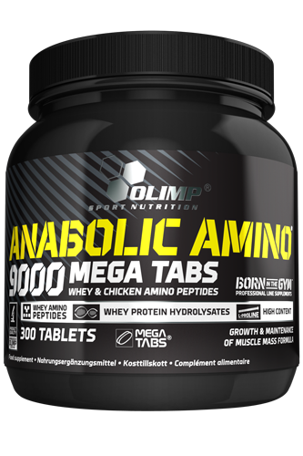 Olimp Amino 9000 Mega Tabs - 300 Tablets