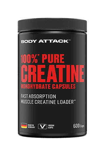 Body Attack Pure Creatine - 600 Caps