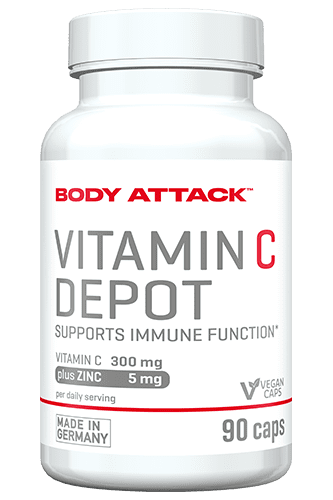 Body Attack Vitamin C Depot - 90 Caps